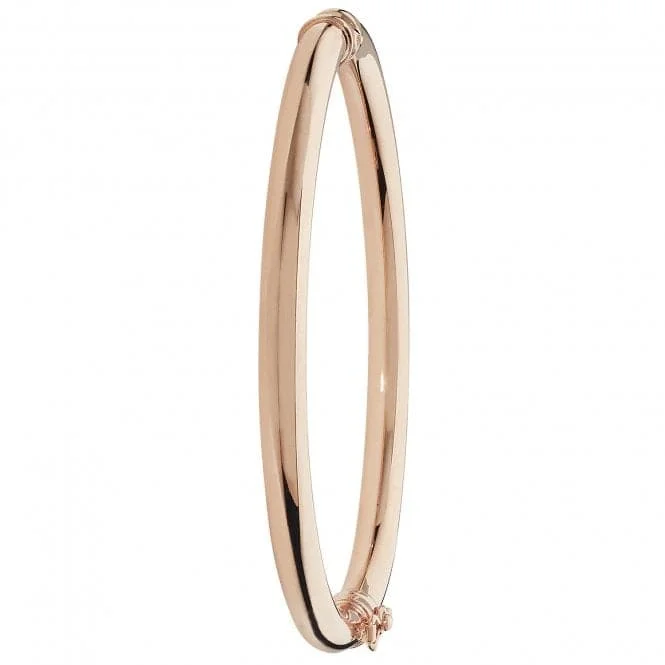 9ct Rose Gold Ladies Bangle BN377R