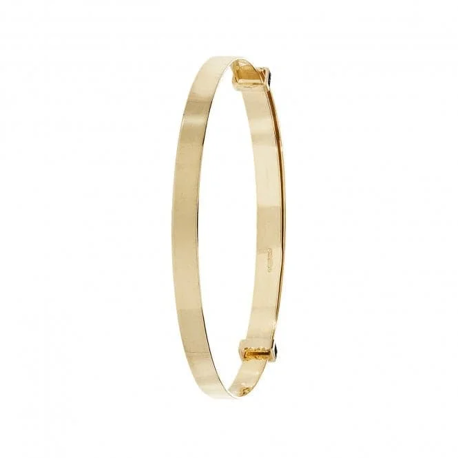 9ct Yellow Gold Baby Bangle BN136