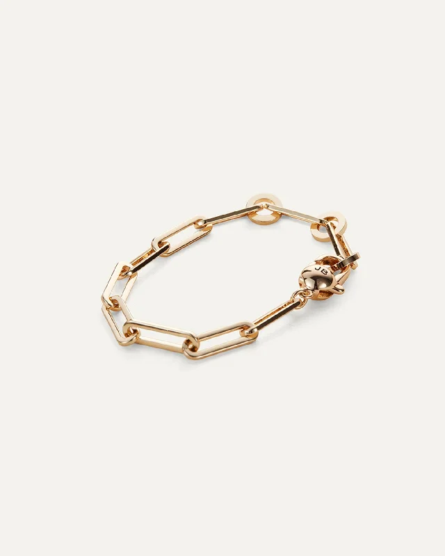 Andi Slim Gold Bracelet