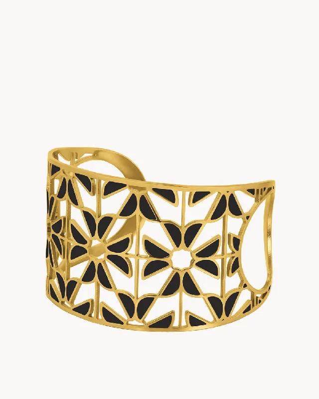 Black Statement Kavallieri Bangle