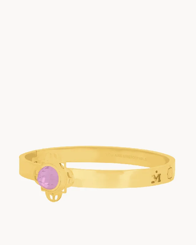 Tritoni Dainty Twist Bangle February