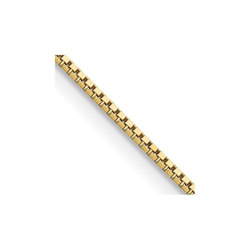 Curata 14k .95mm Box Chain Bracelet