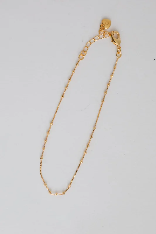 Ivy Gold Chain Bracelet