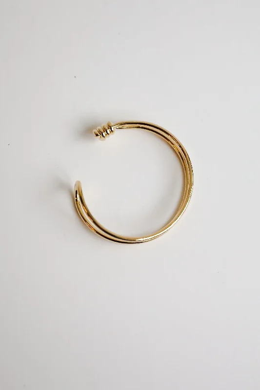 Josie Gold Cuff Bracelet