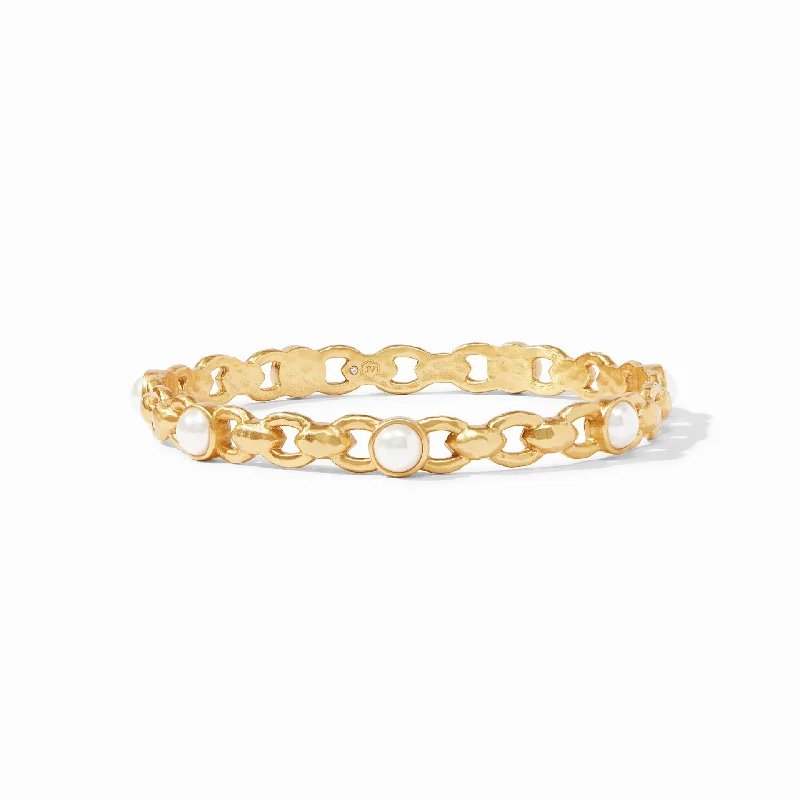 PALERMO PEARL BANGLE MEDIUM