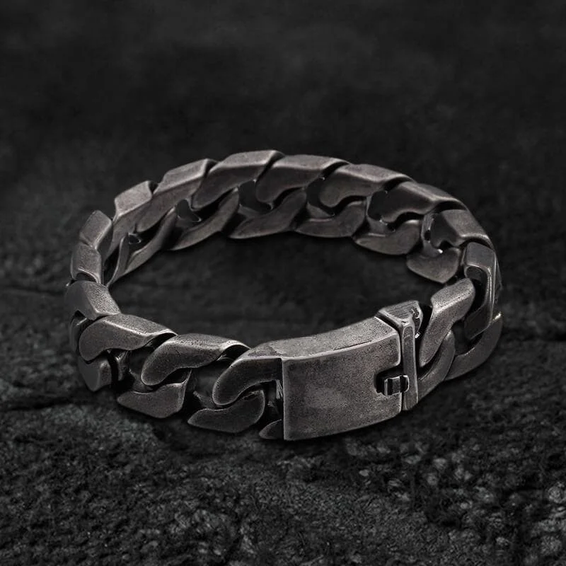 Retro Cuban Chain Stainless Steel Bracelet