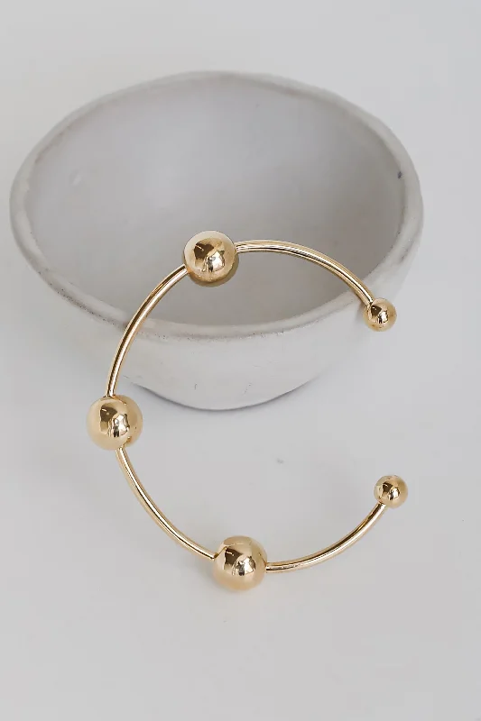 Scarlett Gold Cuff Bracelet