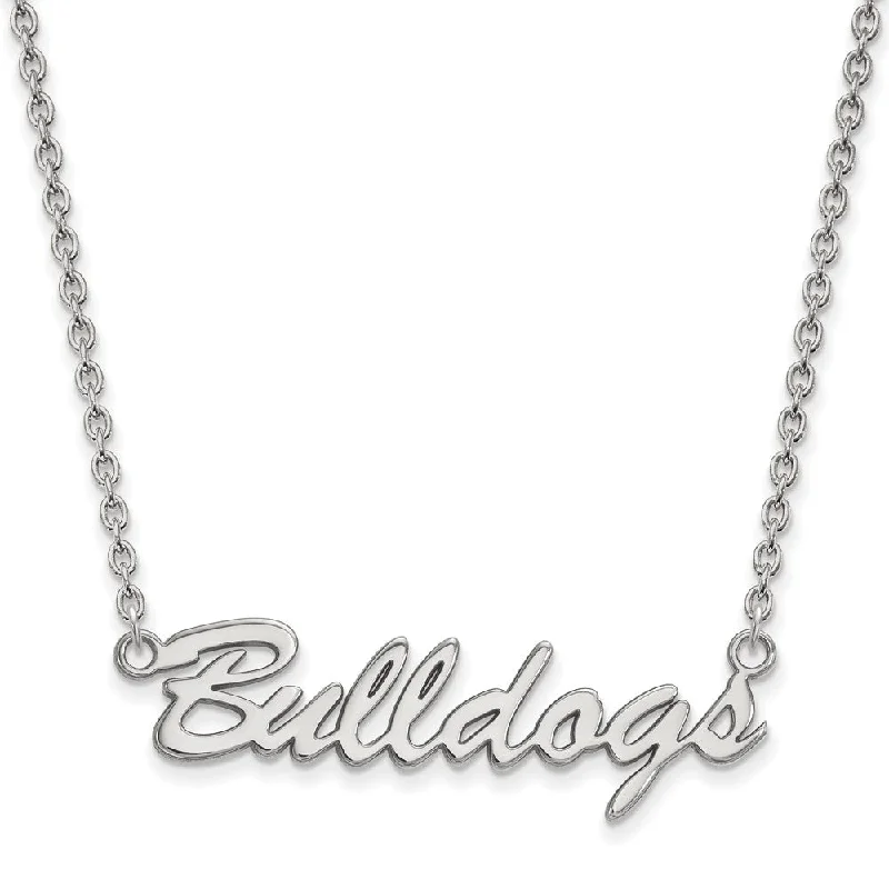 Sterling Silver U of Georgia Pendant Necklace