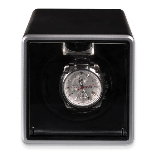 Rotations Black Metal Single Watch Winder