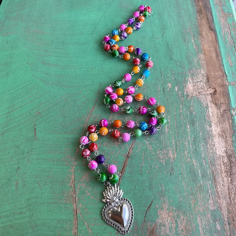 Sacred Heart Fiesta Necklace