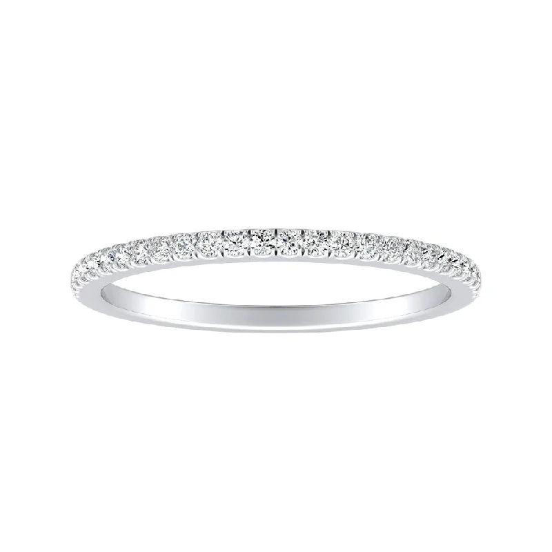 Auriya 1/8ctw Classic Diamond Wedding Band 18k Gold