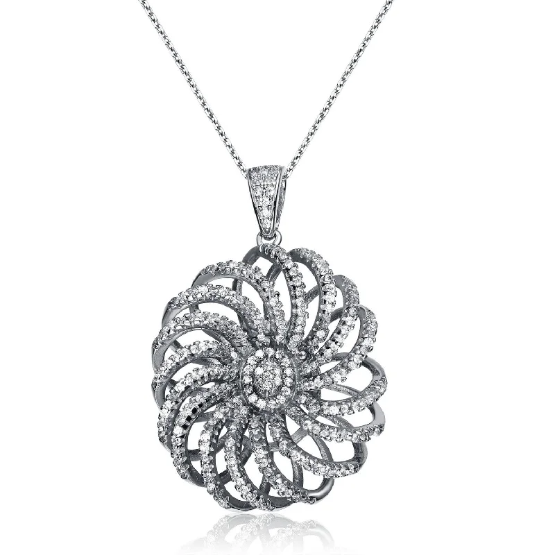 Marie Round Marigold Pendant