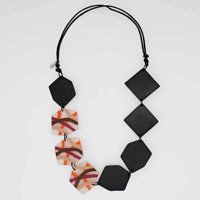 Geometric Malti Necklace