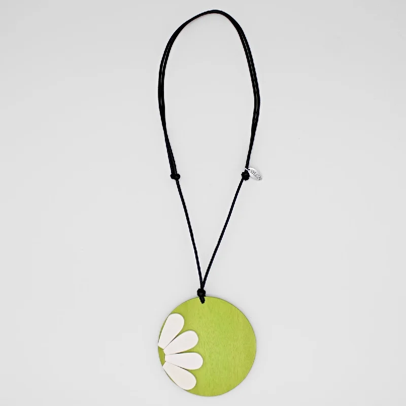 Lime He Loves Me Pendant