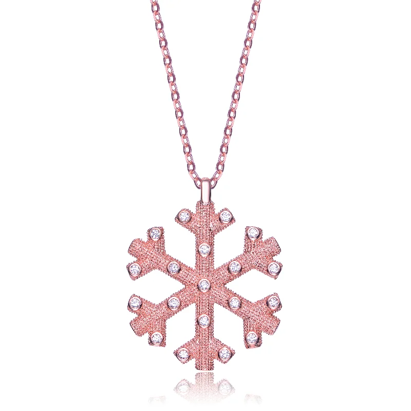 Champéry Snowflake Pendant Necklace