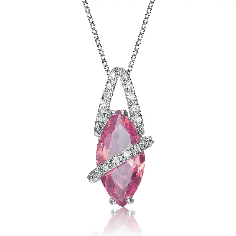 Pompidou Crossover Pink Pendant