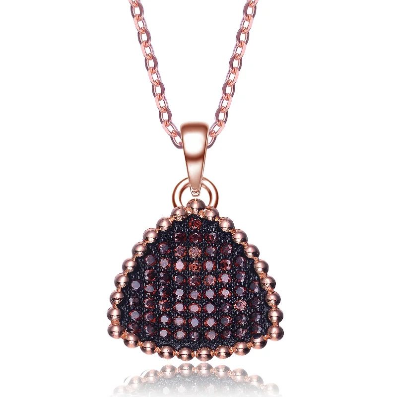 Audrey Triangle Sparkle Pendant