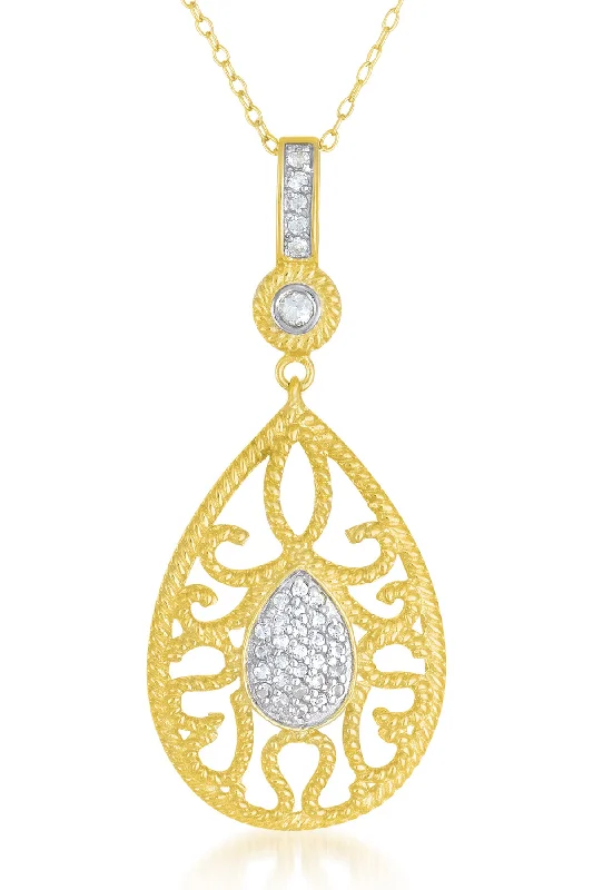 Gabrielle Gold Pendant