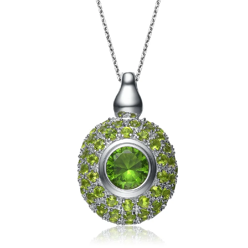 Aurélie Green Cubic Zirconia Pendant