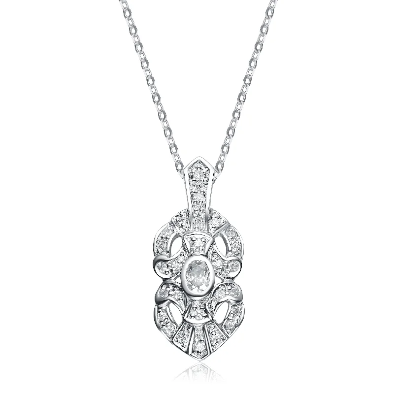 Renée Baroque Zirconia Pendant