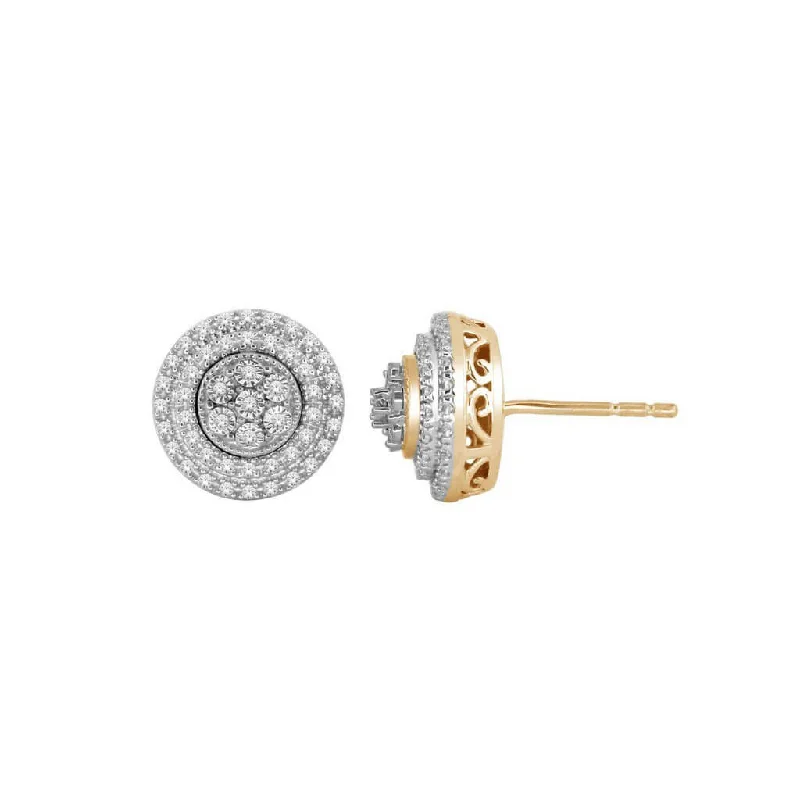 10K 0.25CT D-EARRING