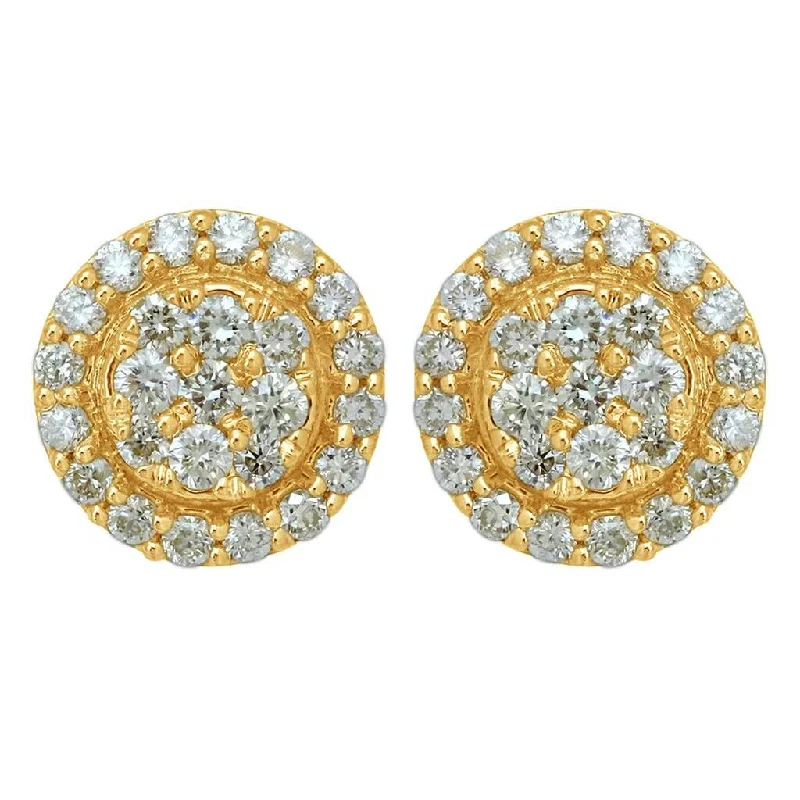 10K 0.72-0.78CT D-DARK EARRINGS