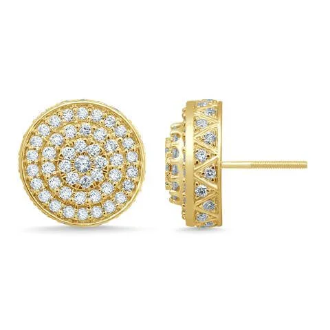 10K 1.73-1.76CT D-EARRING LDS RDS