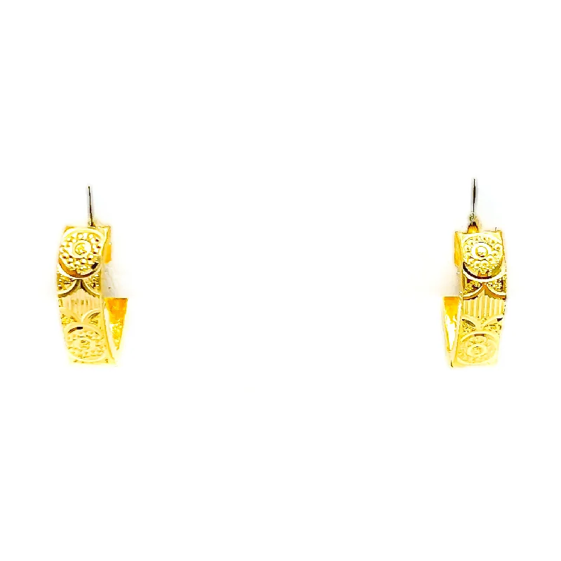 Eternal Radiant 22k Gold Earrings