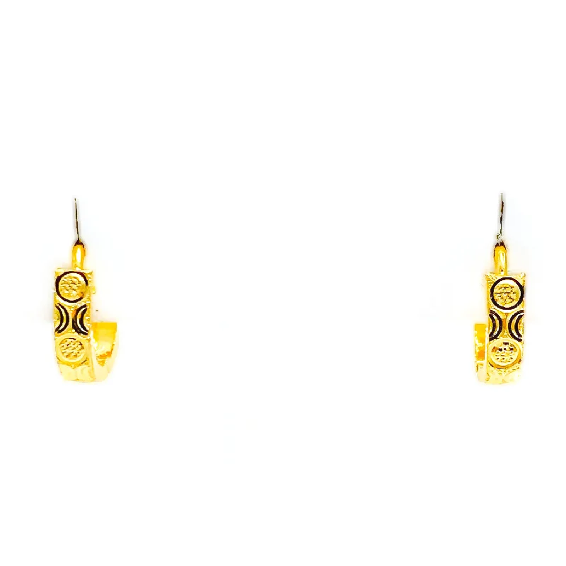 Opulent Beautiful 22k Gold Earrings