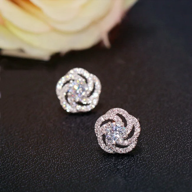 Zircon Stud Earring