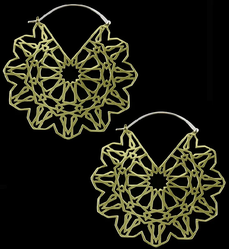 Concord Brass Earrings - Weights