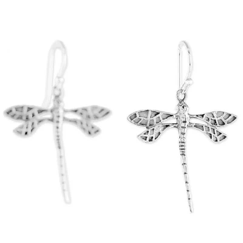 Sterling Silver 'Skyward Wanderers' Earrings - 1.6L*1.1W