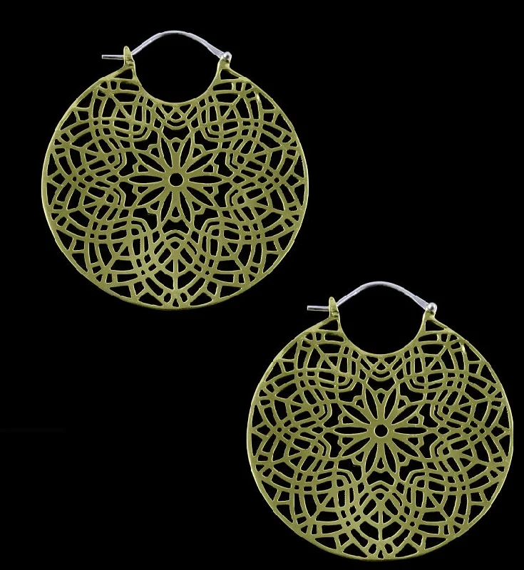 Sylvan Brass Earrings - Weights